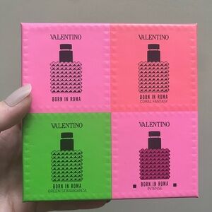 VALENTINO Born In Roma Perfume Empty Box 4.5 inch X 4.5 inches Just Box